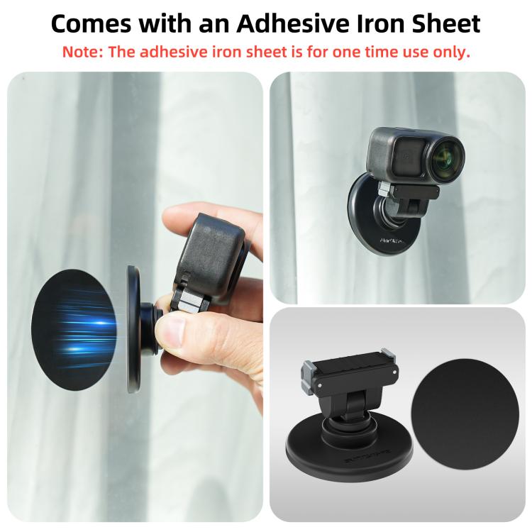 Magnetisk hurtigmontering til Osmo Action 6 og Osmo Nano