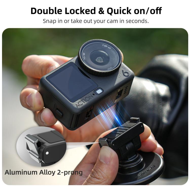 Magnetisk hurtigmontering til Osmo Action 6 og Osmo Nano