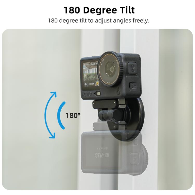 Magnetisk hurtigmontering til Osmo Action 6 og Osmo Nano