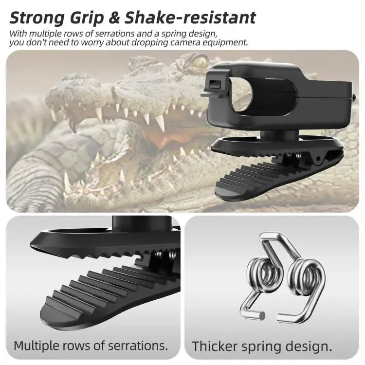 Rygsækklips med 360° rotation til Osmo Pocket nano