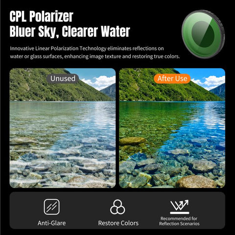 DJI Osmo Nano STARTRC CPL Kamera Linsfilter