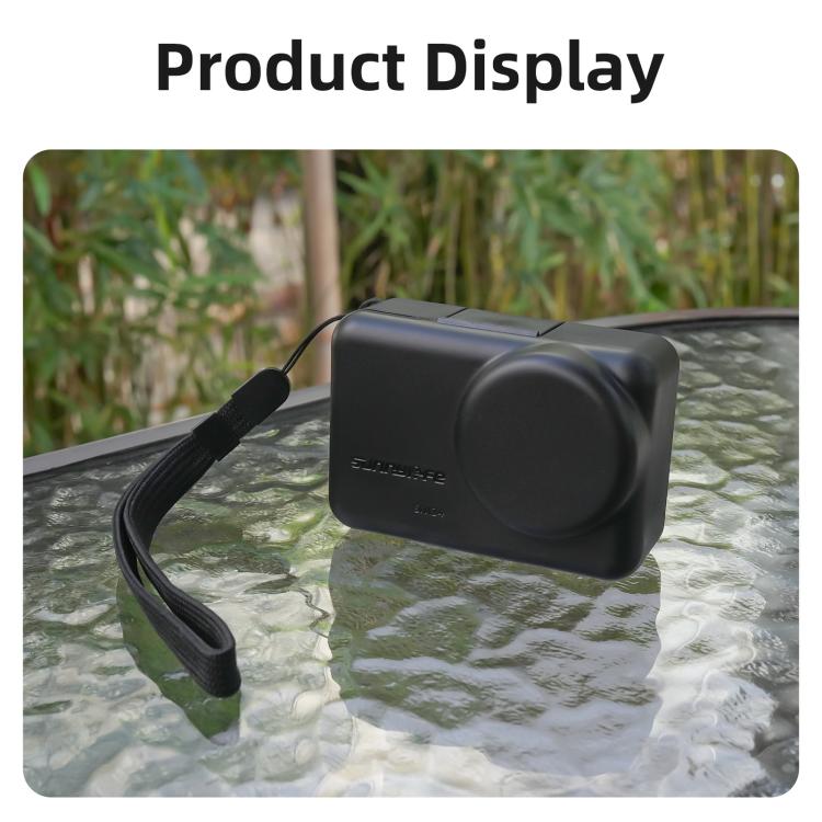 Sunnylife Skyddsfodral till DJI Osmo: bärbart, robust EVA-fodral med dragkedja, svart. Skyddar mot stötar & smuts.