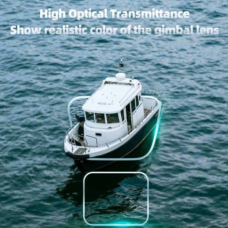 Sunnylife Linsskydd i Härdat Glas för DJI - Ultraklart skydd mot repor och stötar.