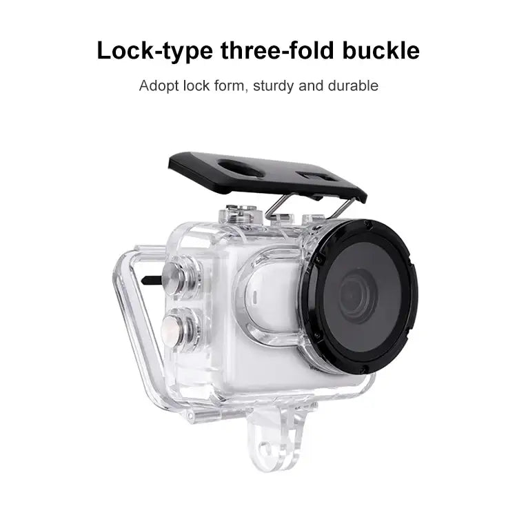 Underwater Waterproof Housing Case with Touch Back Cover - Action King