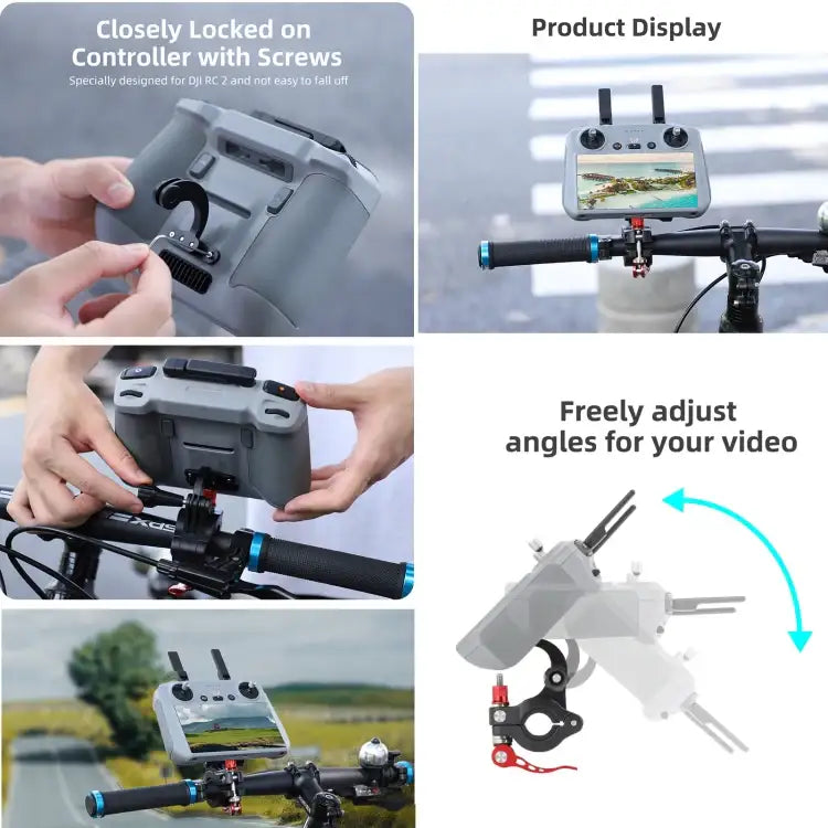 Sunnylife ZJ669 Remote Control Riding Bracket - Action King