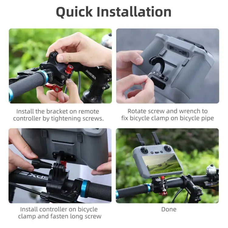 Sunnylife ZJ669 Remote Control Riding Bracket - Action King