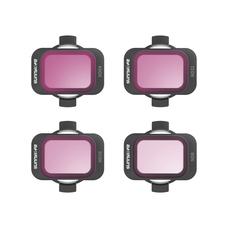 Til DJI Avata 2 Sunnylife kameralinsefilter, MCUV, ND8, ND16, ND32, ND64, ND128, 4 i 1 ND8/16/32/64, 5 i 1 ND8/16/32/64/128, 4 i 1 MCUV ND8/16/32, 6 i 1 MCUV ND8/16/32/64/128