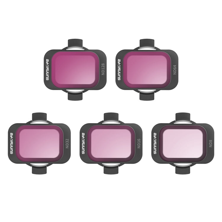 Til DJI Avata 2 Sunnylife kameralinsefilter, MCUV, ND8, ND16, ND32, ND64, ND128, 4 i 1 ND8/16/32/64, 5 i 1 ND8/16/32/64/128, 4 i 1 MCUV ND8/16/32, 6 i 1 MCUV ND8/16/32/64/128