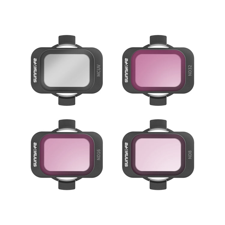 Til DJI Avata 2 Sunnylife kameralinsefilter, MCUV, ND8, ND16, ND32, ND64, ND128, 4 i 1 ND8/16/32/64, 5 i 1 ND8/16/32/64/128, 4 i 1 MCUV ND8/16/32, 6 i 1 MCUV ND8/16/32/64/128