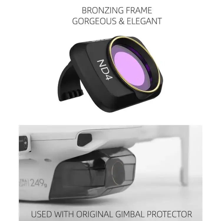 Sunnylife MM-FI9258 For DJI Mavic mini 6 In 1 Drone MCUV+CPL+ND4+ND8+ND16+ND32 Lens Filter - Action King