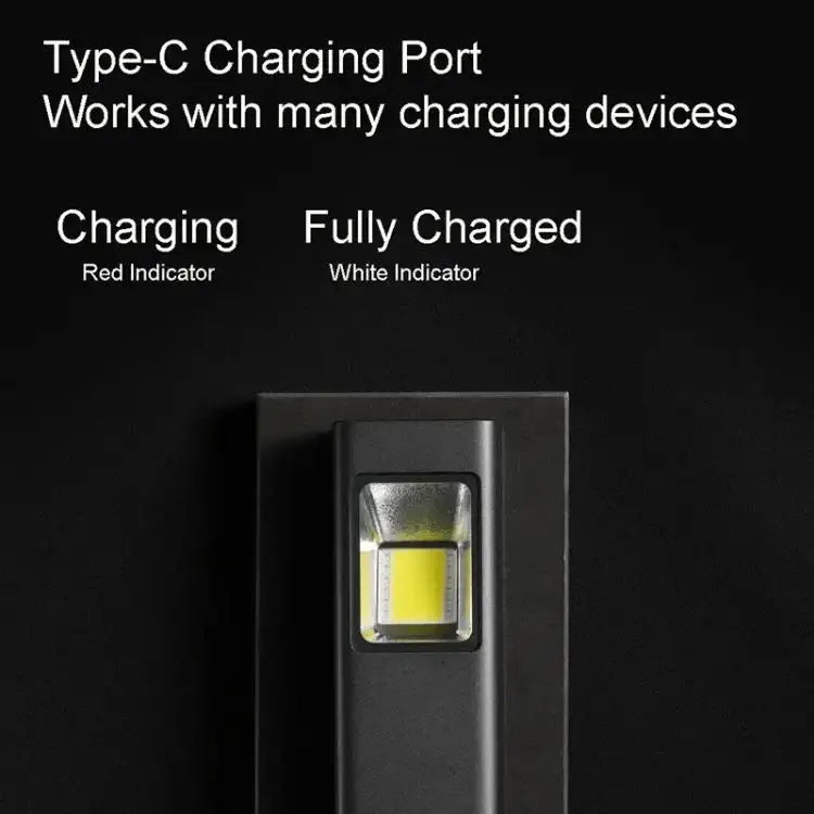 Xiaomi DUKA FL1 ficklampa – vattentät, starkt ljus, camping, USB-C, aluminiumlegering. Köp nu!