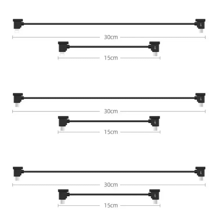 BRDRC Konverteringsdatakabel til DJI Mini 4 Pro / Mavic 3 / Air 2 / Air 2S