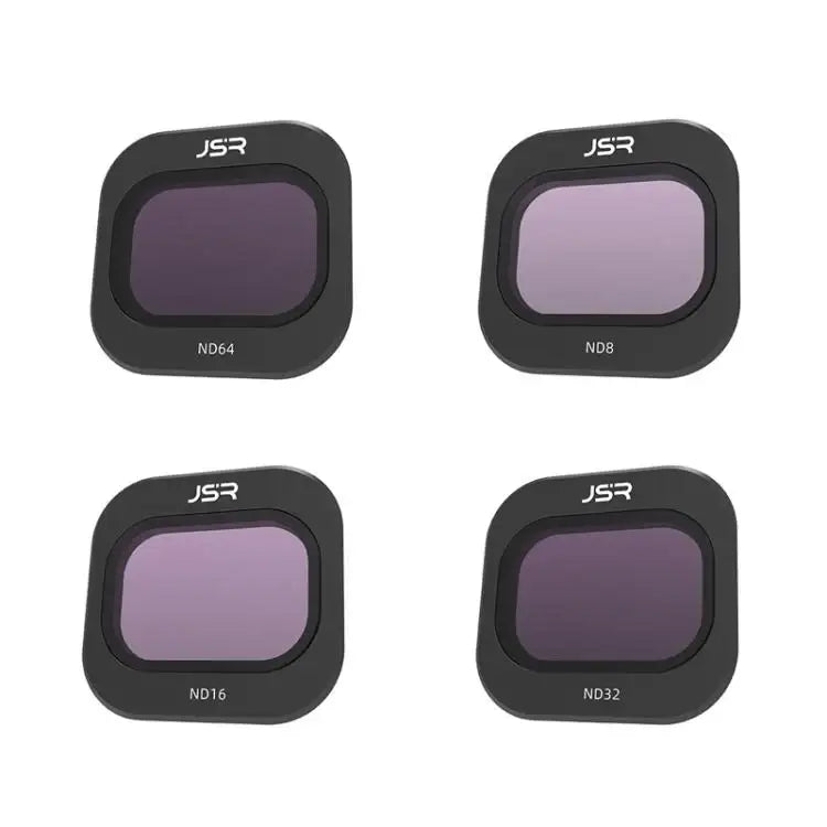 Til DJI Mini 5 Pro JSR KB-serien dronekameralinsefilter, MCUV, CPL, ND8, ND16, ND32, ND64, ND128, ND256, STAR, NIGHT, Black Mist 1/4, 3 i 1 UV ND8/16, 3 i 1 ND8/32/128, 4 i 1 CPL ND8-32, 4 i 1 ND8-64, 6 i 1 ND8-64 UV CPL, 8 i 1 blandet filter ...