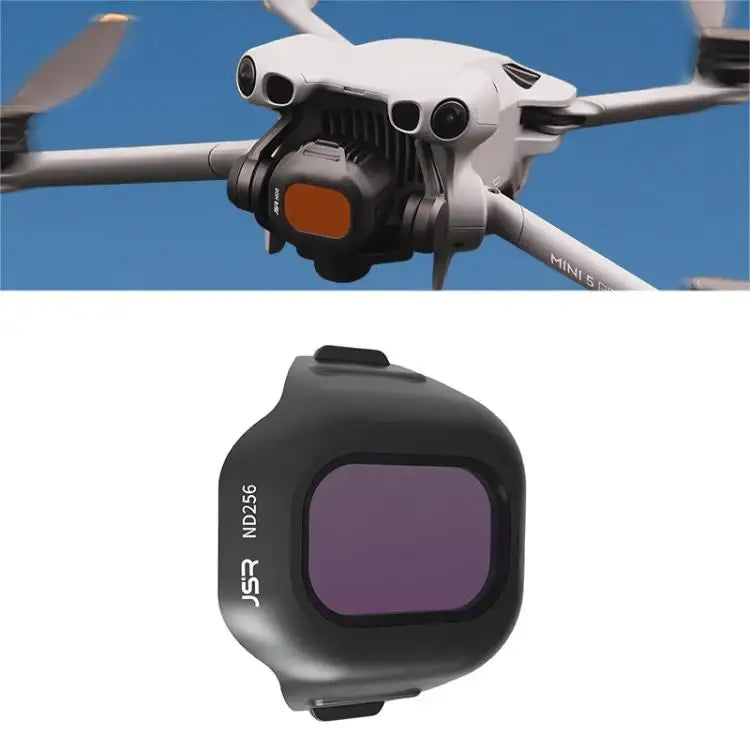 JSR CB-serie DJI Mini 5 Pro ND-filter kit: ND-filter för DJI Mini 5 Pro-drönare i sitt fodral.