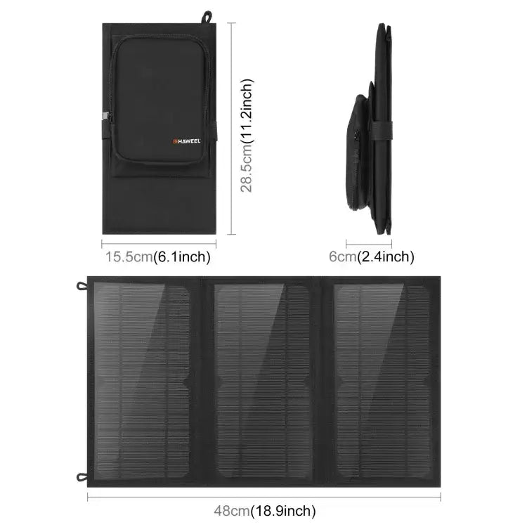 Haweel 18W Solar Panel: Your Portable Energy Solution