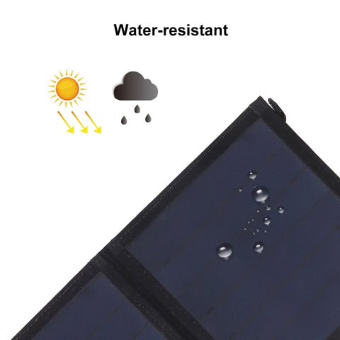 HAWEEL 14W Ultratunn Vikbar Solpanel