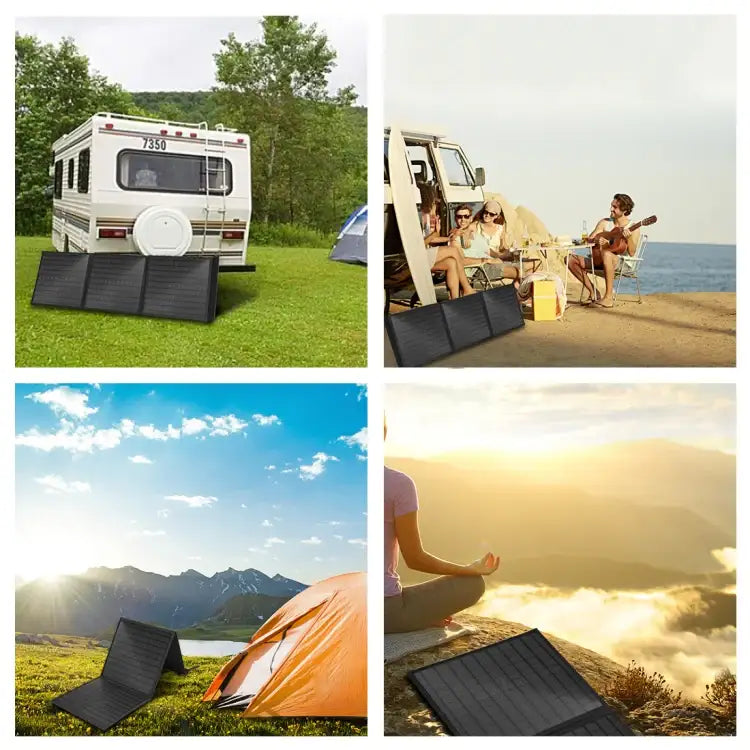 HAWEEL 60W foldbar solpaneloplader