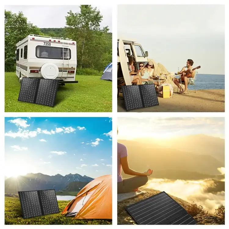 HAWEEL 50W foldbart solpanel til rejser