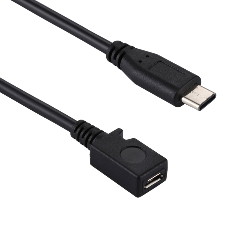 USB-C til Micro USB adapterkabel 29 cm