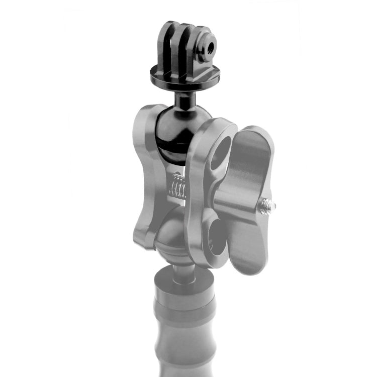 Kugleledsmontering til actionkamera - Kugleledsmontering i aluminium til actionkameraer