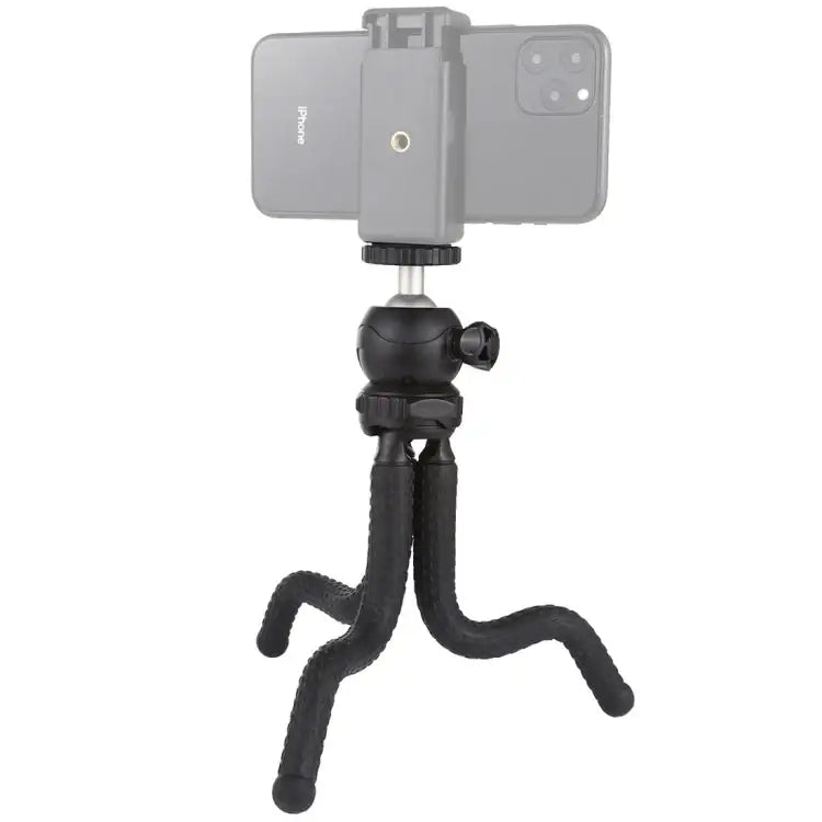 PULUZ Mini Octopus Flexible Tripod Holder with Ball Head for SLR Cameras, GoPro, Cellphone, Size: 25cmx4.5cm - Action King