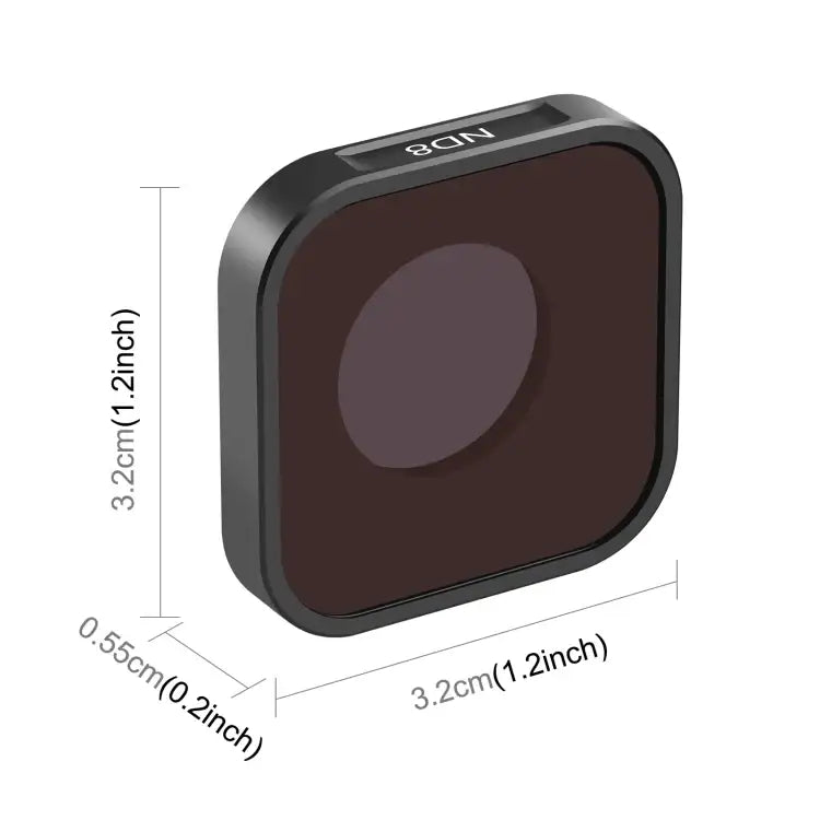 PULUZ Action Camera ND8 Lens Filter ForGoPro HERO13 Black /12 Black /11 Black /11 Black Mini /10 Black /9 Black - Action King