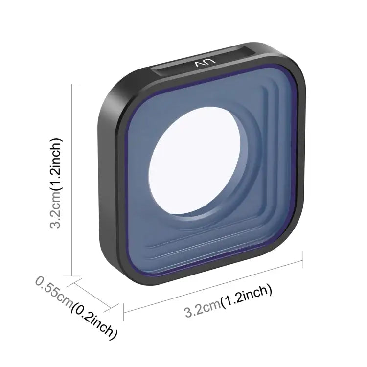 PULUZ Action Camera UV Lens Filter For GoPro Hero11 Black / Hero11 Black mini / HERO10 Black / HERO9 Black - Action King