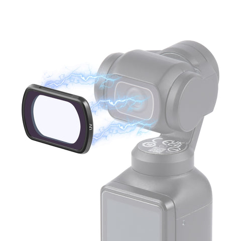For DJI&#160;Pocket&#160;3 PULUZ Magnetic Camera Lens UV Filter - Action King