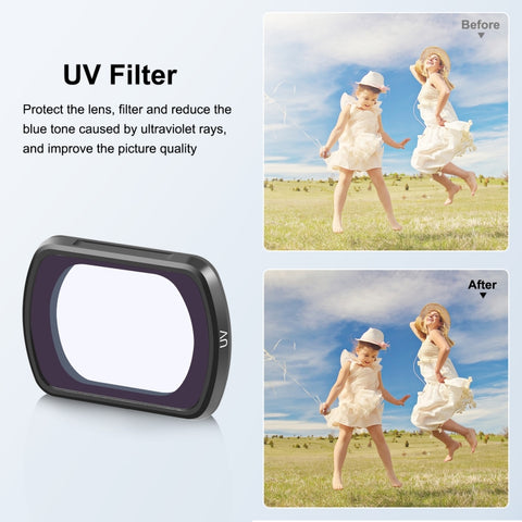For DJI&#160;Pocket&#160;3 PULUZ Magnetic Camera Lens UV Filter - Action King