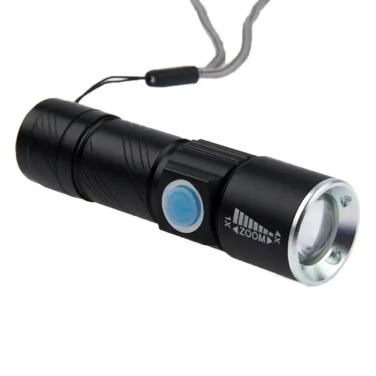 Cree ficklampa med zoom S-LED-7603B, pålitlig och ljusstark