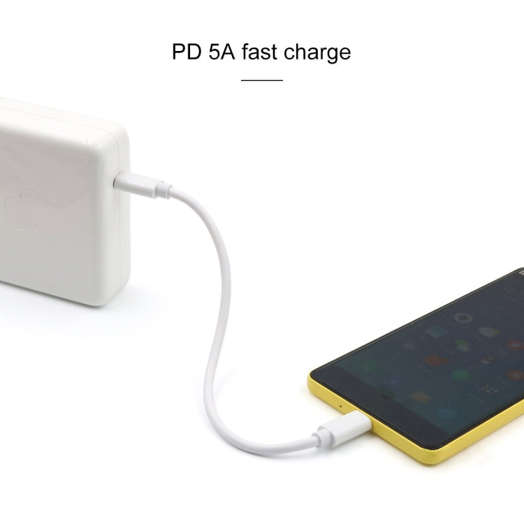 USB-C hurtigopladerkabel 2 meter med PD 5A