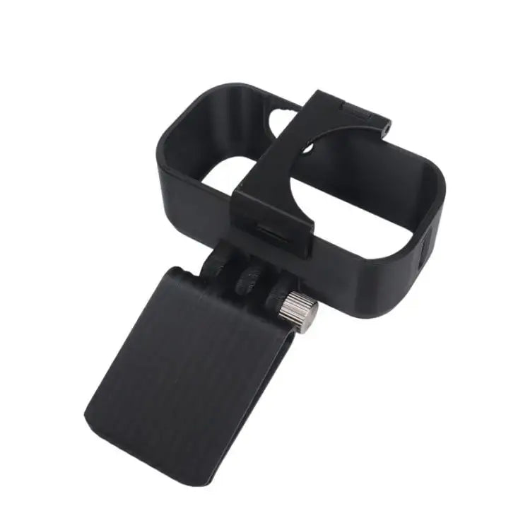 Actionkamera hattfäste DJI Osmo Nano. Svart fäste för hattbrätte. Filmning handsfree.