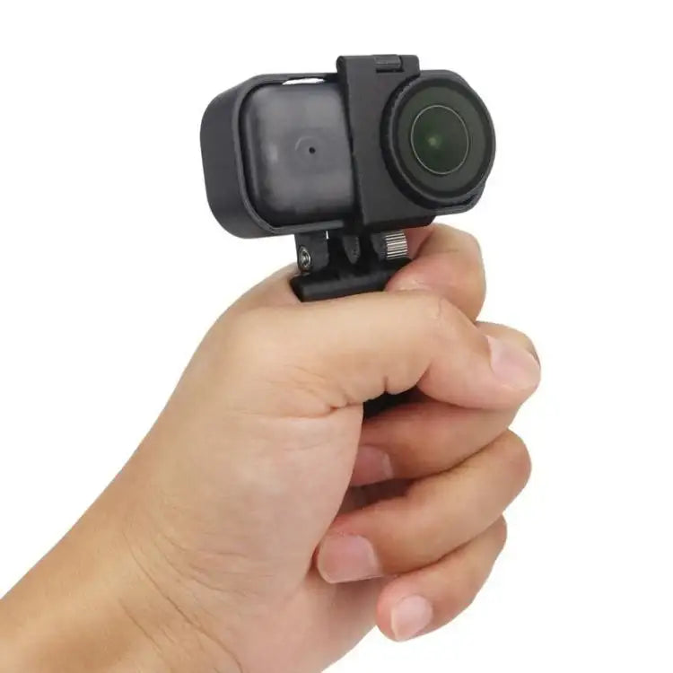 Hattfäste för actionkamera på DJI Osmo Nano. Diskret montering på hattbrätte. Perfekt för POV-filmning.