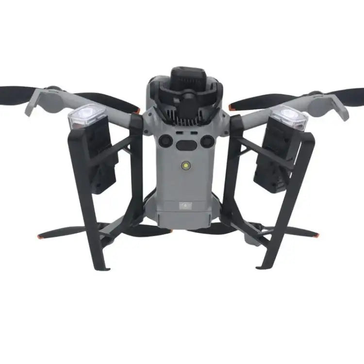 Rechargeable Drone Height-Adjustable Tripod with Night Flight Light. Perfekt för stabila mörkerflygningar.