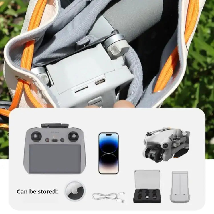 DJI Mini 2 crossbody-taske af høj kvalitet til sikker opbevaring