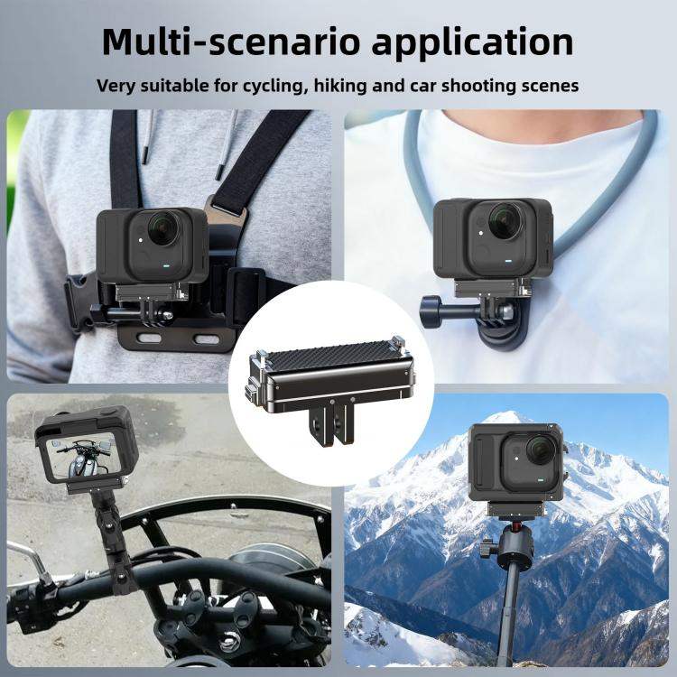 Magnetisk hurtigmontering til actionkamera