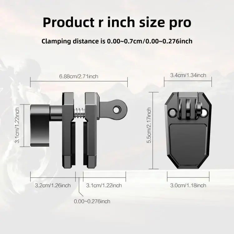 Stabil forrudebeslag i aluminium til bilkameraer