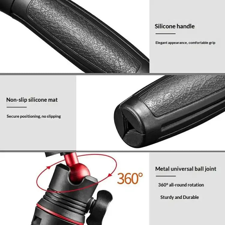 S-055 Selfie Stick Mini Tripod til Actionkameraer