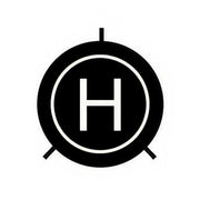 Universal Foldable Helipad Landing Pad For Drone, Diameter 55cm Black White, Diameter 75cm Black White