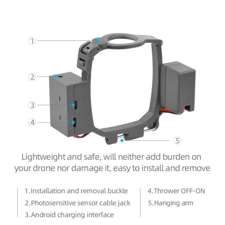 For DJI Mavic 2 Pro &Zoom Airdrop System Drone Thrower - Action King