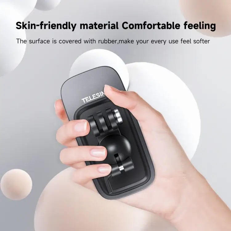 TELESIN 360 Degree Rotation Backpack Clip Clamp Mount For Action Camera - Action King