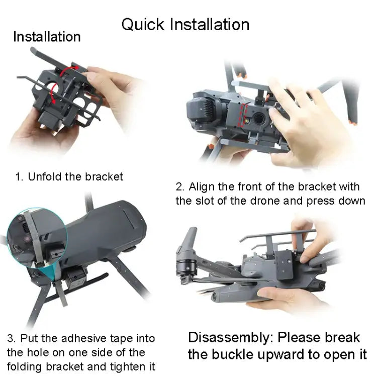 For DJI Mavic 3 Pro / 3 / 3 Classic / 3 Cine Robotic Arm Thrower Aerial Thrower - Action King