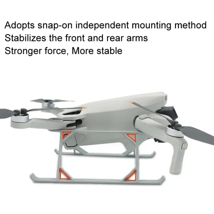For DJI Mini 3 / Mini 3 Pro 1pair Height Increase Kickstand Landing Gear Propeller Protective Cover - Action King