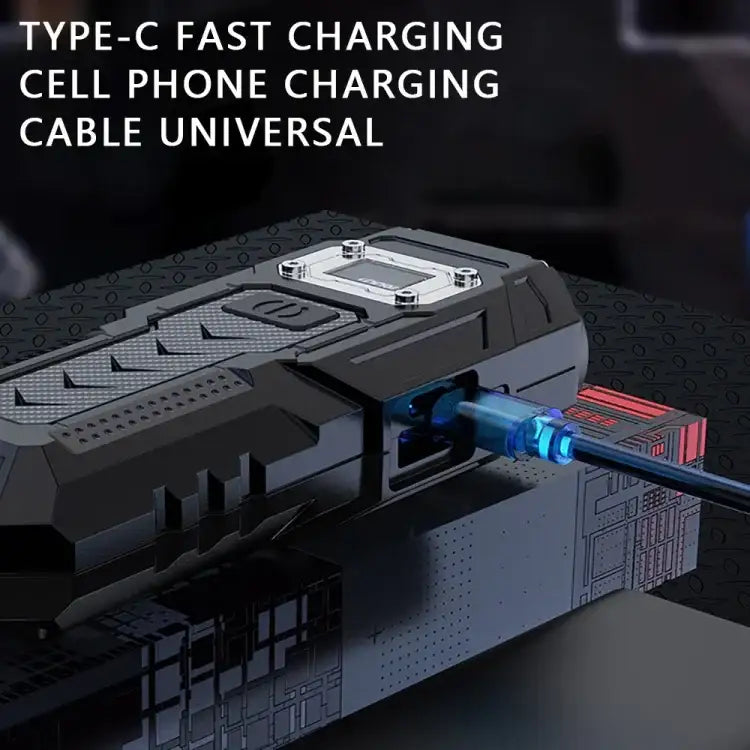 Mini Keychain Flashlight Magnet with LCD Display