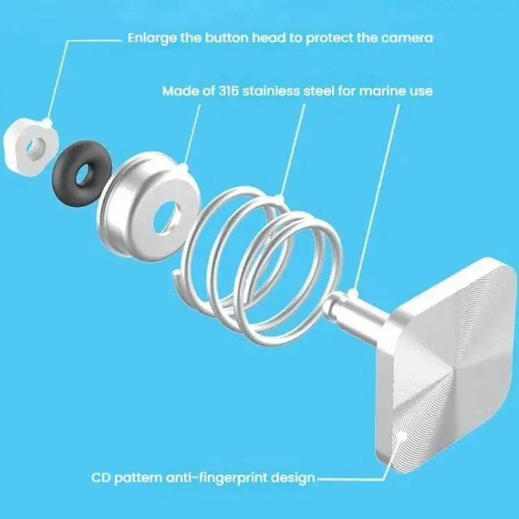 TELESIN For GoPro HERO8 Black 50m Waterproof Protective Case Diving Case Sports Camera Accessories - Action King