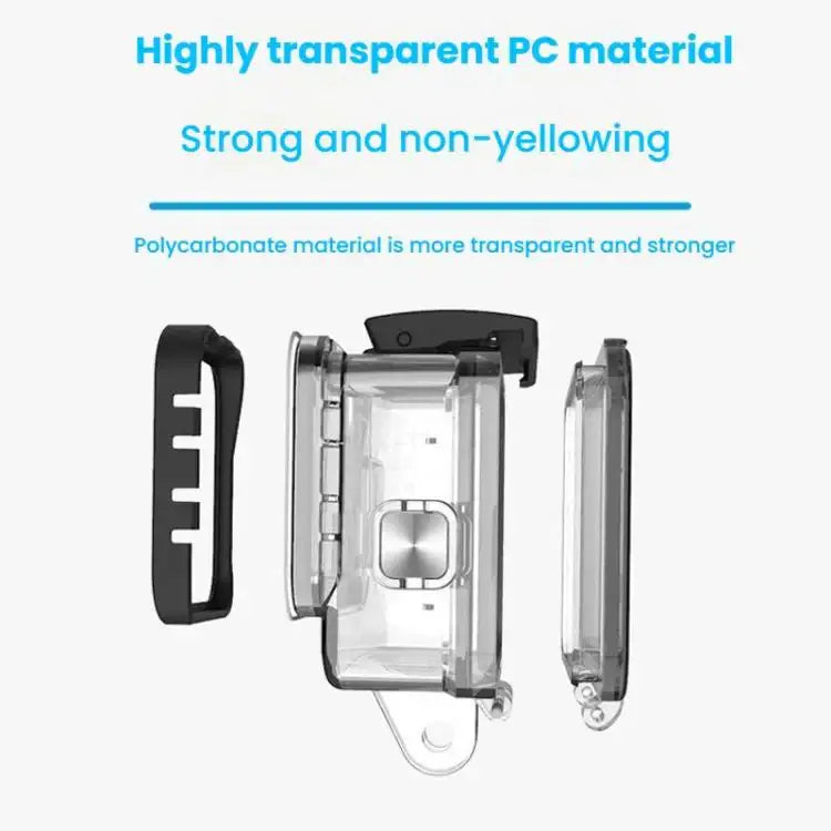 TELESIN For GoPro HERO8 Black 50m Waterproof Protective Case Diving Case Sports Camera Accessories - Action King