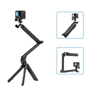 TELESIN Tri-folding Tripod For Sports Camera Mobile Phone Selfie Stand Desktop Fixed Bracket - Action King