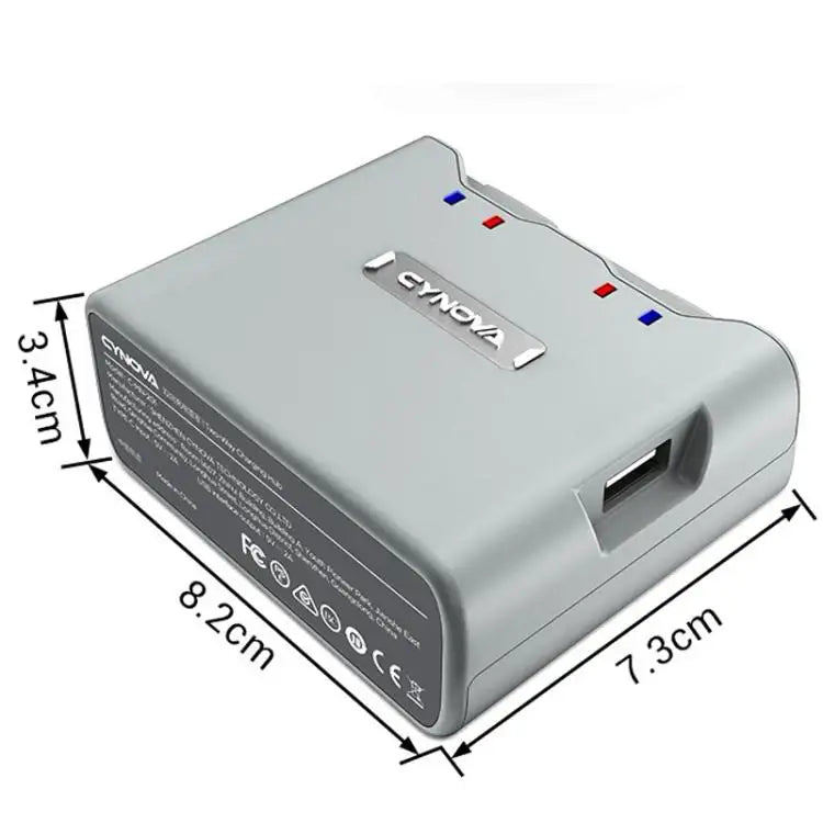 DJI Mini 2/2 SE / 4K CYNOVA - CYNOVA Dobbelt opladningshub til DJI