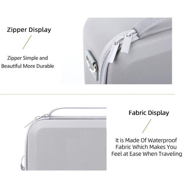 Förvaringsväska i PU för DJI Mini 5 Pro och RC 2 – skydd och enkel transport.