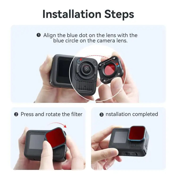 AMagisn Dykkerfilter til GoPro HERO13